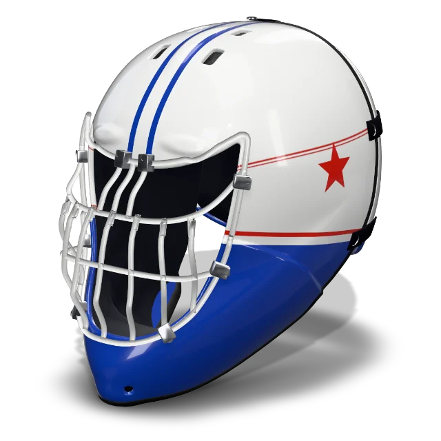 Blue Line helmet design