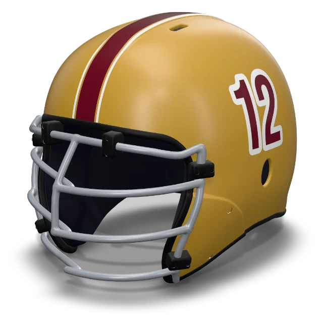 Throwback helmet design